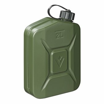 Bidon metalico verde de 2 litros homologado por la ONU
