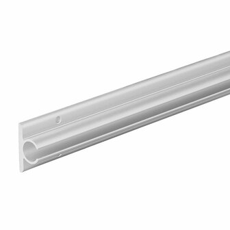Riel para tienda de campana de aluminio 90 x 120 x 2 5 cm autoadhesivo - juego de 3 piezas