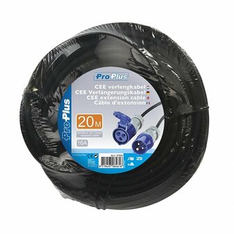 Cable alargador CEE 20M 3x1 5 mm&sup2;