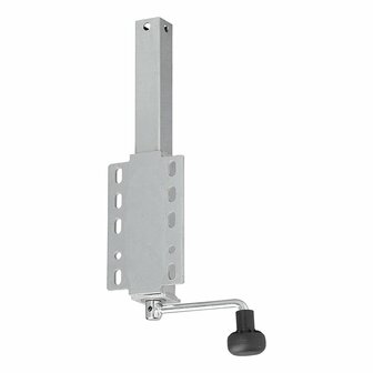 Soporte de quilla ajustable para remolque de barco 40 x 40 mm  extensible 385-535 mm  200 kg