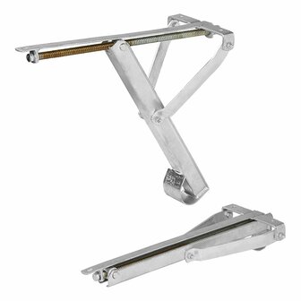 Soporte de esquina para caravana compacto 500 kg 460 x 195 mm H: 440 mm