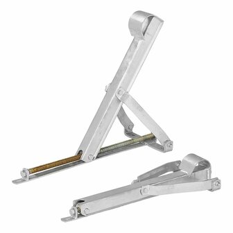 Soporte de esquina para caravana compacto 500 kg 460 x 195 mm H: 440 mm