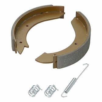 Juego de zapatas de freno compatibles con Peitz R234-76 230x40mm