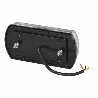 Luz trasera 5 funciones 225 x 105 mm 43LED izquierda