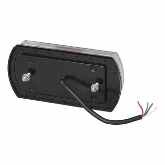 Luz trasera 5 funciones 225 x 105 mm 43LED derecha