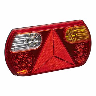 Luz trasera 6 funciones 296x142mm 32LED derecha
