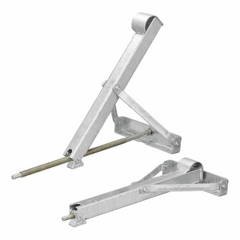Soporte de esquina para caravana 450 kg 615 x 278 mm H:507 mm