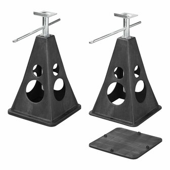 Juego de soporte de plastico 4 piezas 750 kg pieza