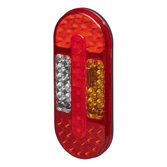 Luz trasera 6 funciones 323x134mm 54LED derecha