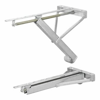 Soporte de esquina para caravana 450 kg 663 x 278 mm H: 512 mm