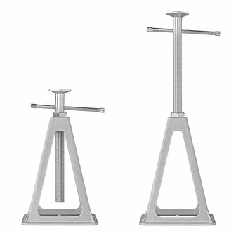 Juego de soporte de aluminio de 4 piezas