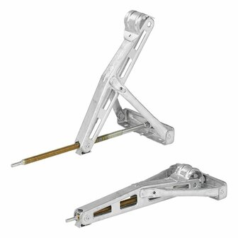 Soporte de esquina para caravana 750 kg 567 x 280 mm H: 495 mm