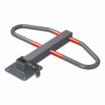 Soporte de estacionamiento con cerradura integrada