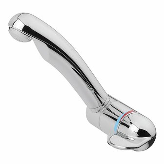 Grifo mezclador Estilo 3000 12V diametro 27 mm cano curvo