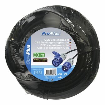 Cable alargador CEE 20M 3x2 5mm&sup2;