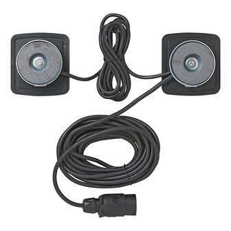 Juego de iluminacion para remolque LED con imanes cable 7 5+2 5M
