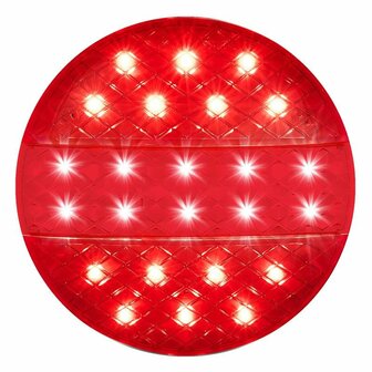 Luz trasera 12 24V 3 funciones 140mm STF LED