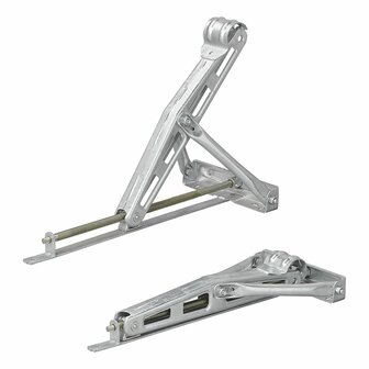 Soporte de esquina para caravana 1500 kg 677 x 280 mm H: 502 mm