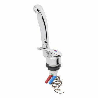 Grifo mezclador Keramik Samba diametro 33 mm cromo
