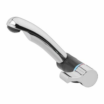 Grifo mezclador Mono-Mix Style 2005 12V diametro 27 mm cromo negro