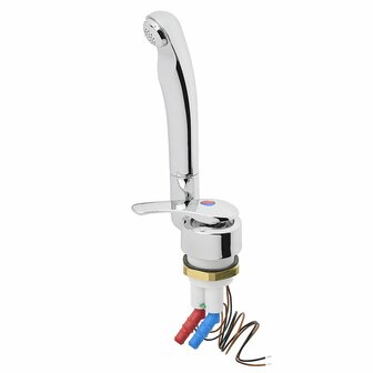 Grifo mezclador Keramik Samba diametro 39 mm cromo