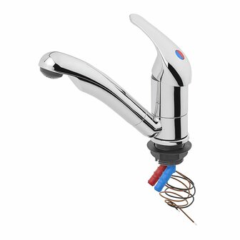 Grifo mezclador Keramik Carino 12V diametro 33 mm cromo