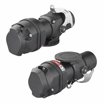 Enchufe adaptador de 24 V 15 a 12 V 13 pines ISO12098 &gt; ISO11446