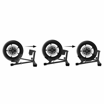 Abrazadera de rueda de motocicleta