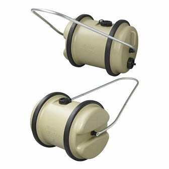 Deposito de agua limpia Aquaroll 40L beige