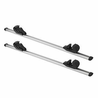 Portaequipajes de techo de aluminio de 120 cm y 90 kg