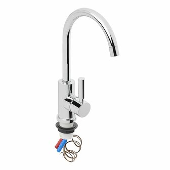 Grifo mezclador Keramik Trend S R75 12V diametro 33 mm cromo