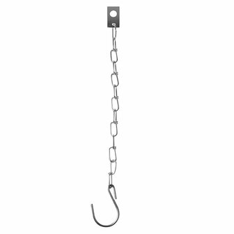 Cadena de seguridad metalica de 24cm
