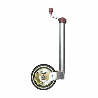 Rueda jockey Premium con manometro de bola diametro 48