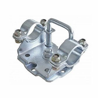 Mordaza de rueda de nariz inclinable diametro 48 mm 300 kg