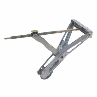Soporte de esquina para caravana  1000 kg 605 x 280 mm H:470 mm corto