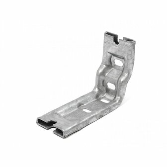 Perfil angular  con apertura de insercion para soporte de gato 700 kg