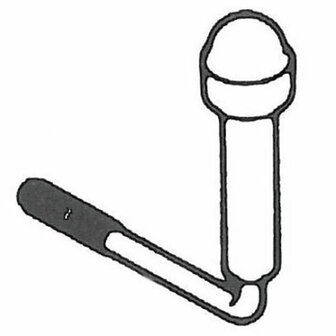 Abrazadera de rueda delantera  para AE 150V 200V
