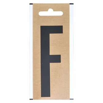 Etiqueta con letra F10cm