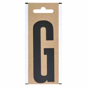 Etiqueta con letra G10cm