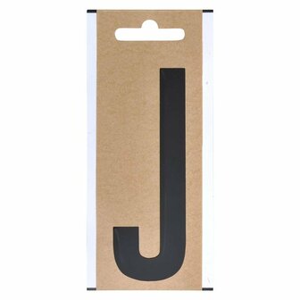 Etiqueta con letra J10cm