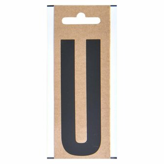 Etiqueta con letra U10cm