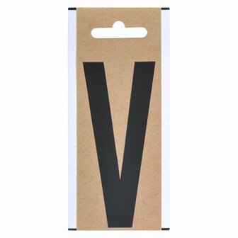 Etiqueta con letra V10cm