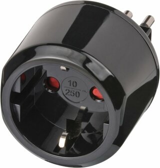 Adaptador de viaje Conector de tierra Italia