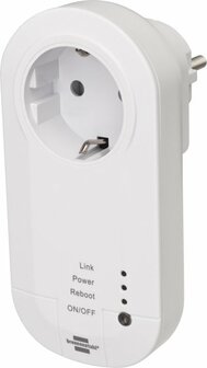 Enchufe WiFi con transmisor de 433MHz WA 3600 LRF01 433