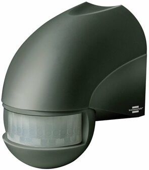 Detector de movimiento por infrarrojos PIR 180 IP44 Antracita