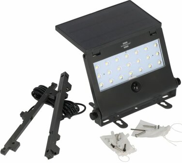 Foco LED solar SOL 1000 Pad con detector de movimiento, 1000lm, IP65