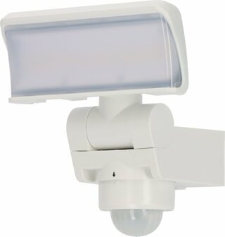 Foco LED WS 2050 WP con detector de movimiento, 1680lm, IP44, blanco