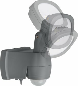 Foco LED a bateria LUFOS 400&nbsp;con detector de movimiento por infrarrojos IP44 440lm