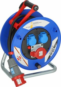 Enrollacables Garant CEE 1 IP44 para la industria o construccion 20m H07RN-F 5G2,5