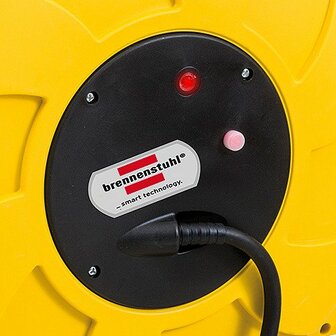 Enrollacables de carrete automatico IP44 9+2m H07RN-F 3G1,5